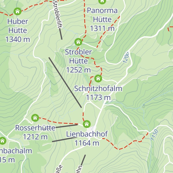 Map of Welser Hütte
