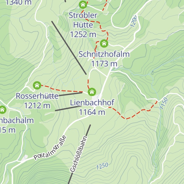 Map of Lienbachhof