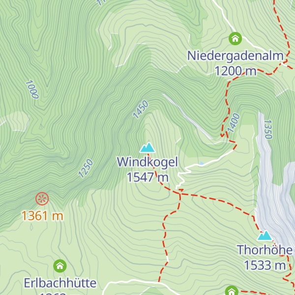 Map of Windkogel