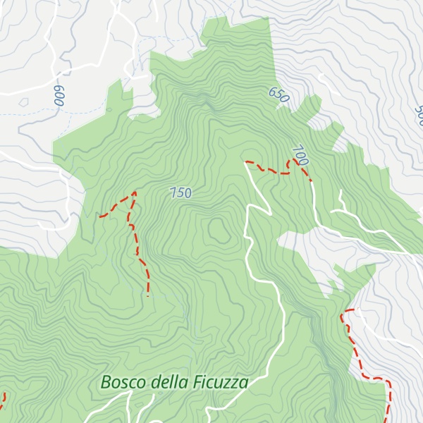 Map of Pizzo Campana