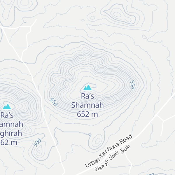 Map of Ra’s Shamnah