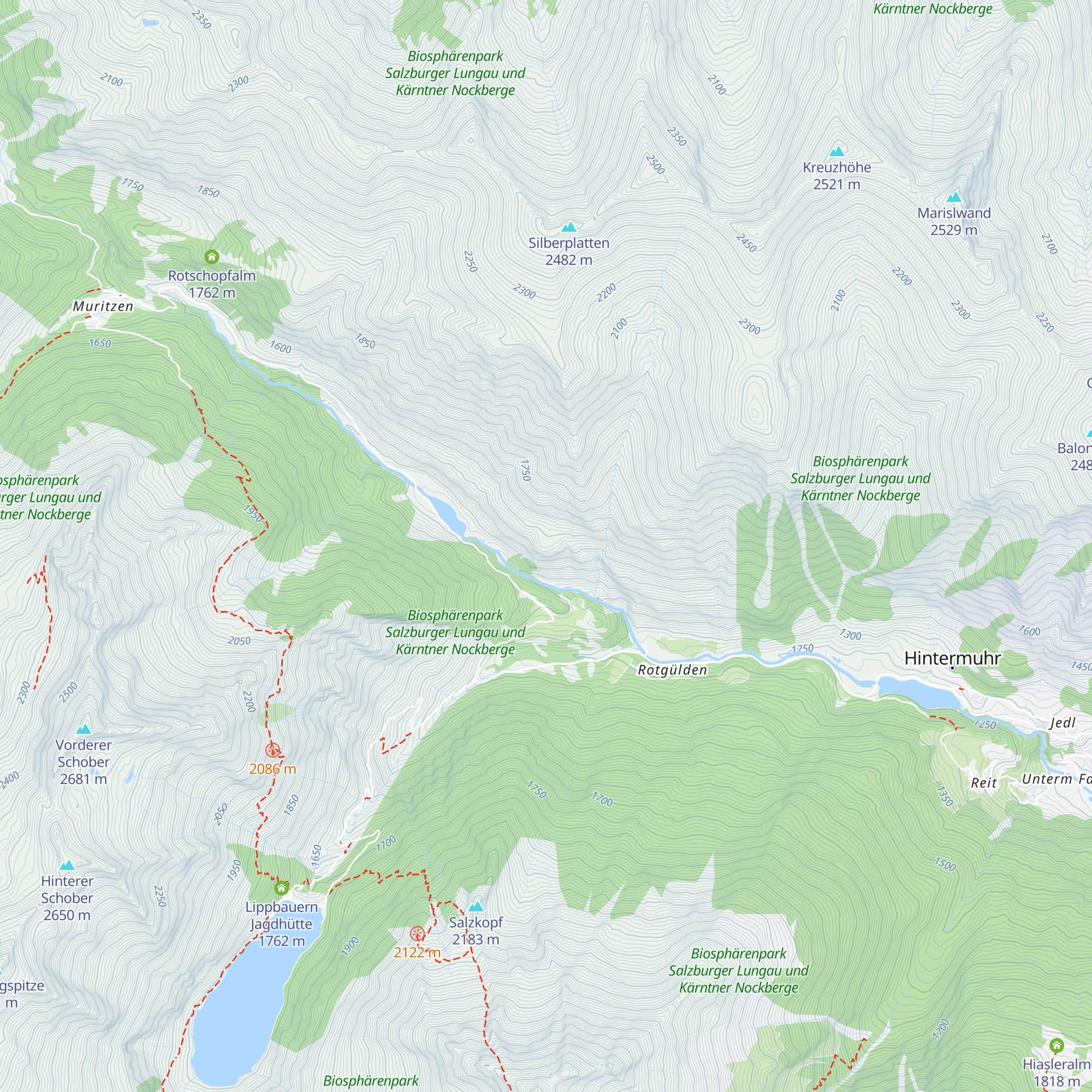Nicklbauernhütte map