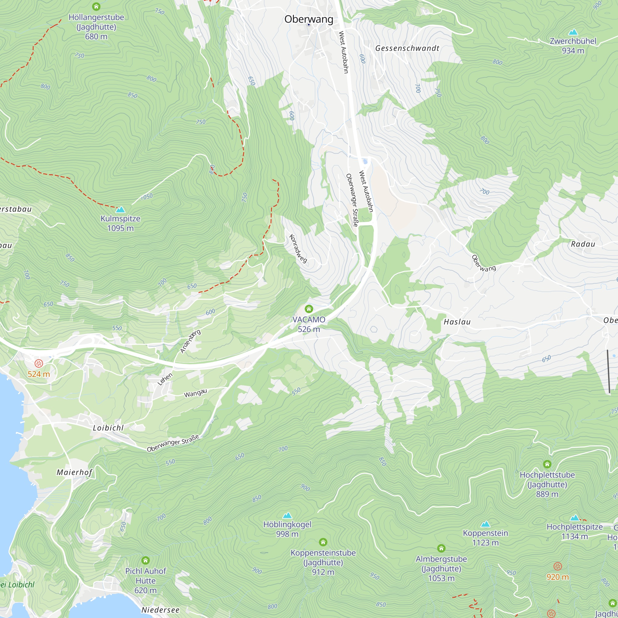 VACAMO map