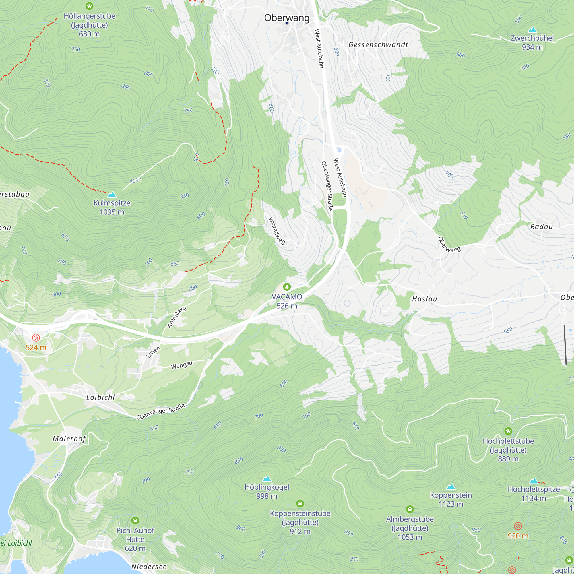 VACAMO map