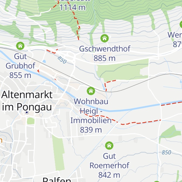 Map of Wohnbau Heigl - Immobilien