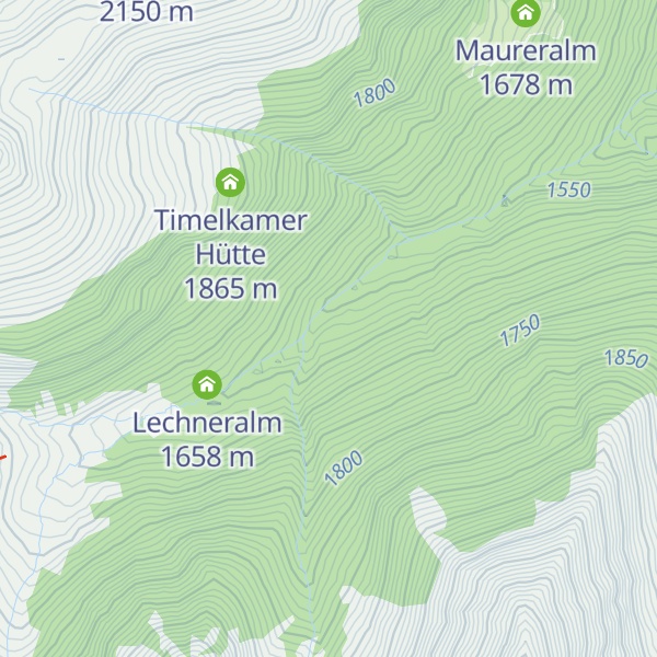 Map of Pfeifenbergalm