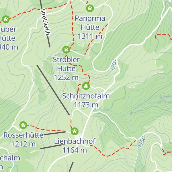 Map of Schnitzhofalm