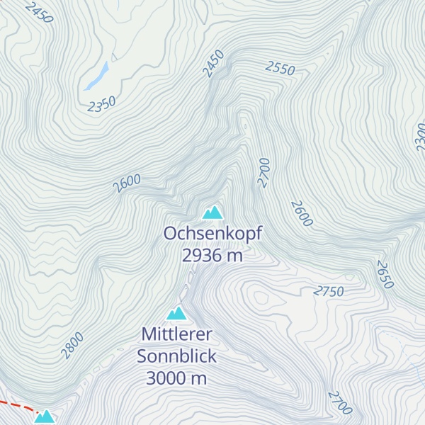Map of Ochsenkopf