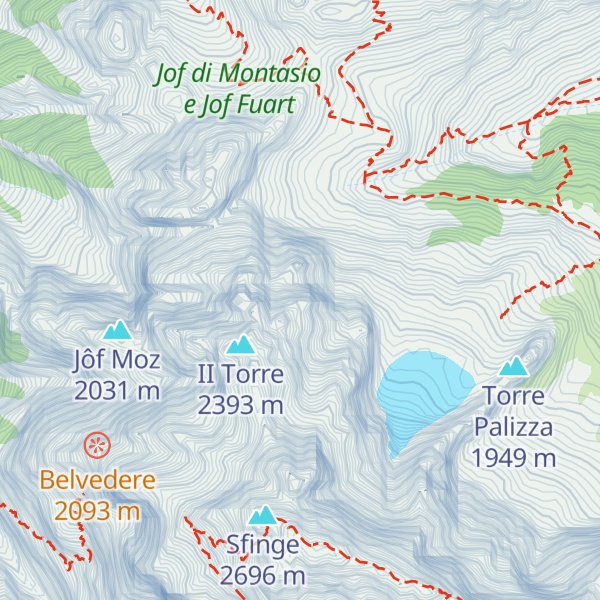 Map of Torre Loris