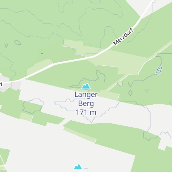 Map of Langer Berg