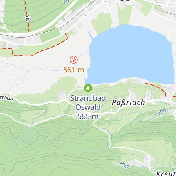 Map of Strandbad Oswald