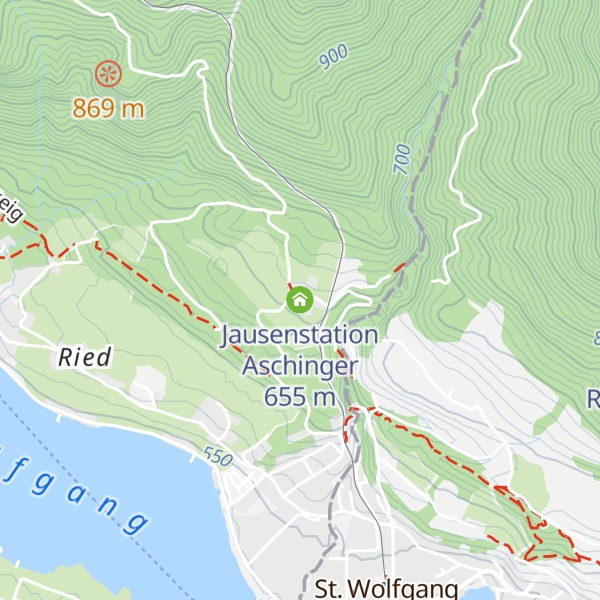 Map of Jausenstation Aschinger