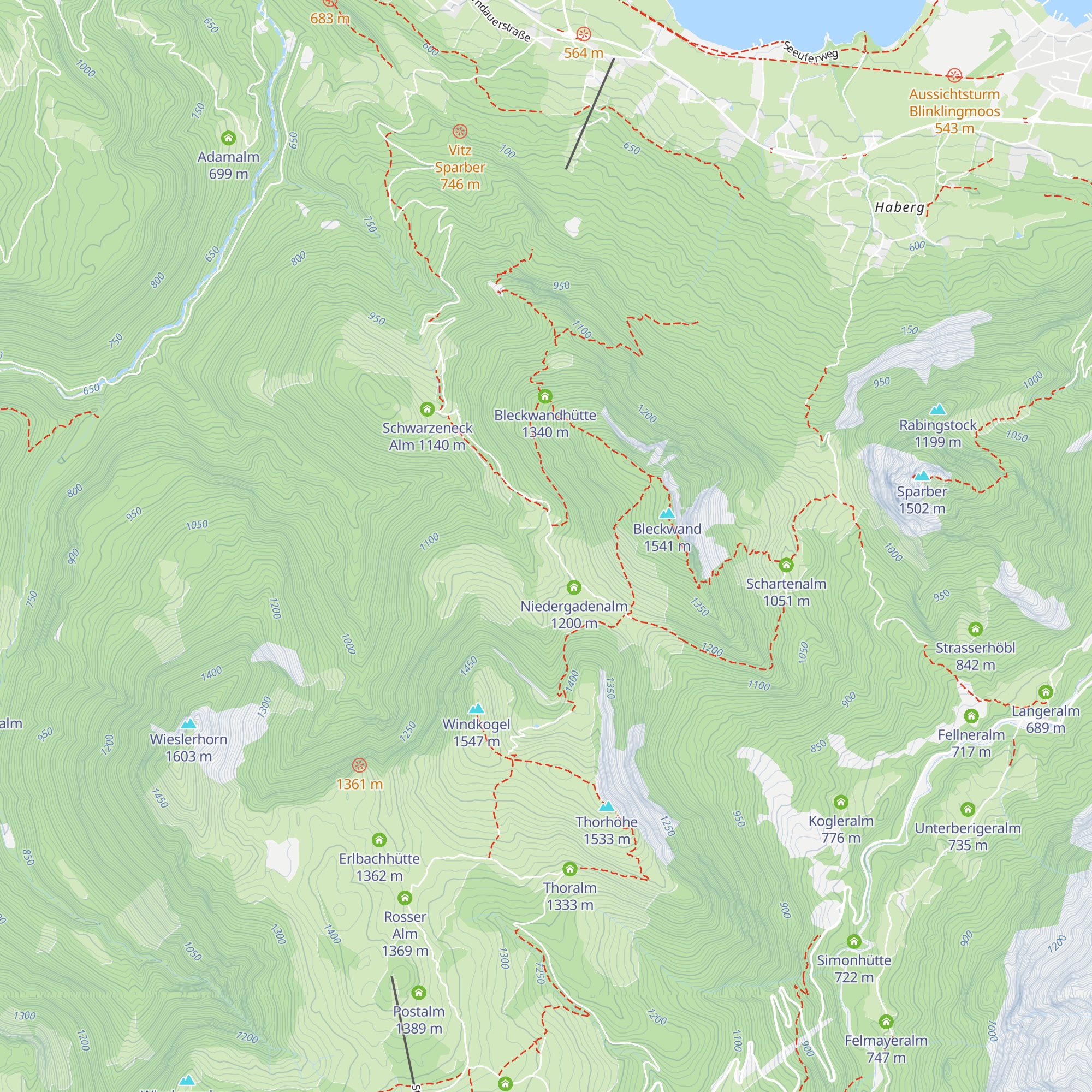 Illighütte map