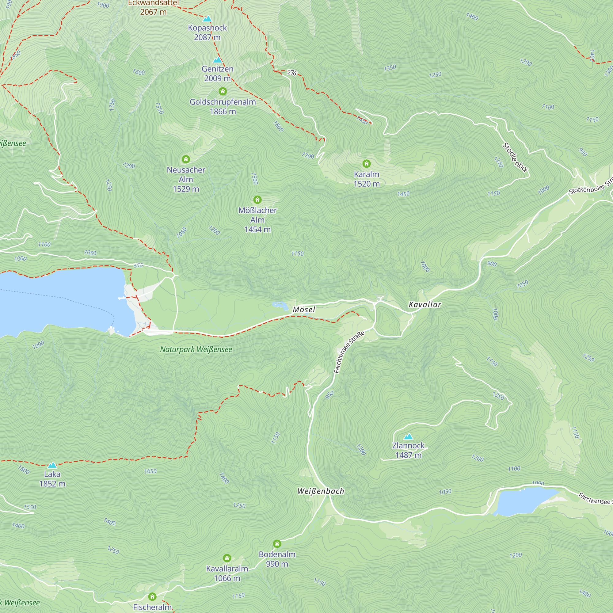 Mösslacherhof map