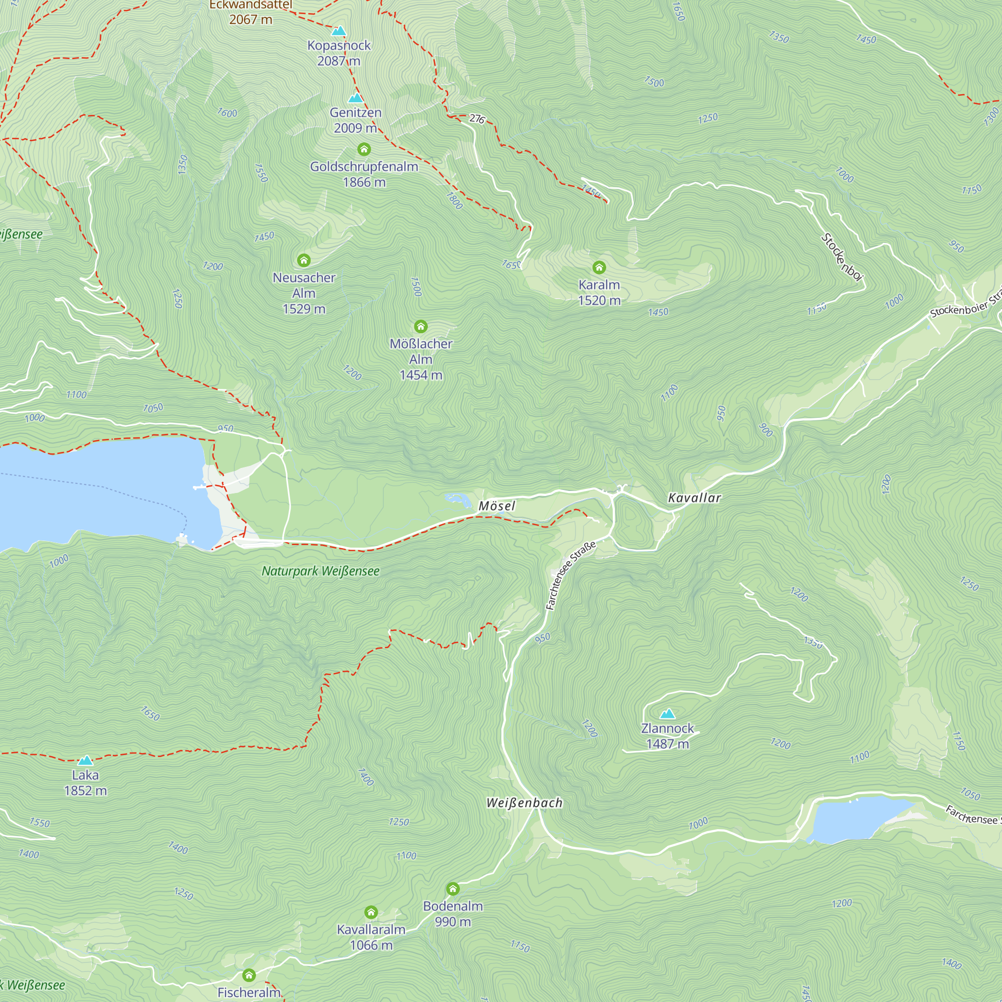 Mösslacherhof map