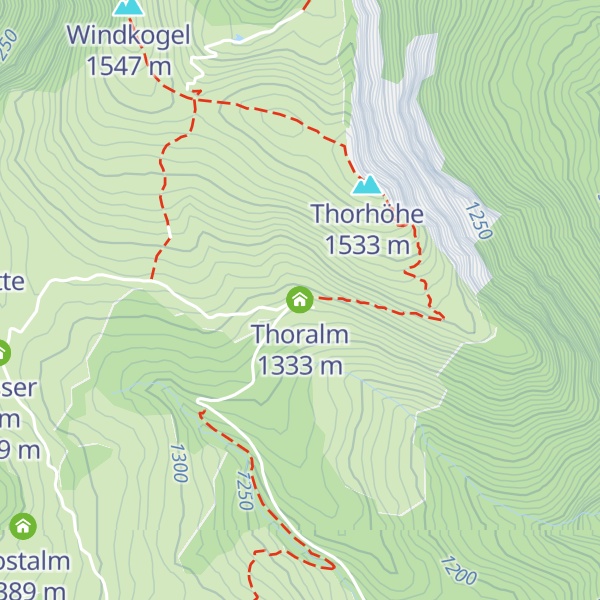 Map of Thoralm