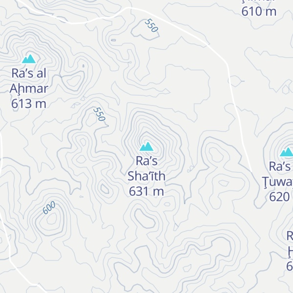 Map of Ra’s Sha‘īth