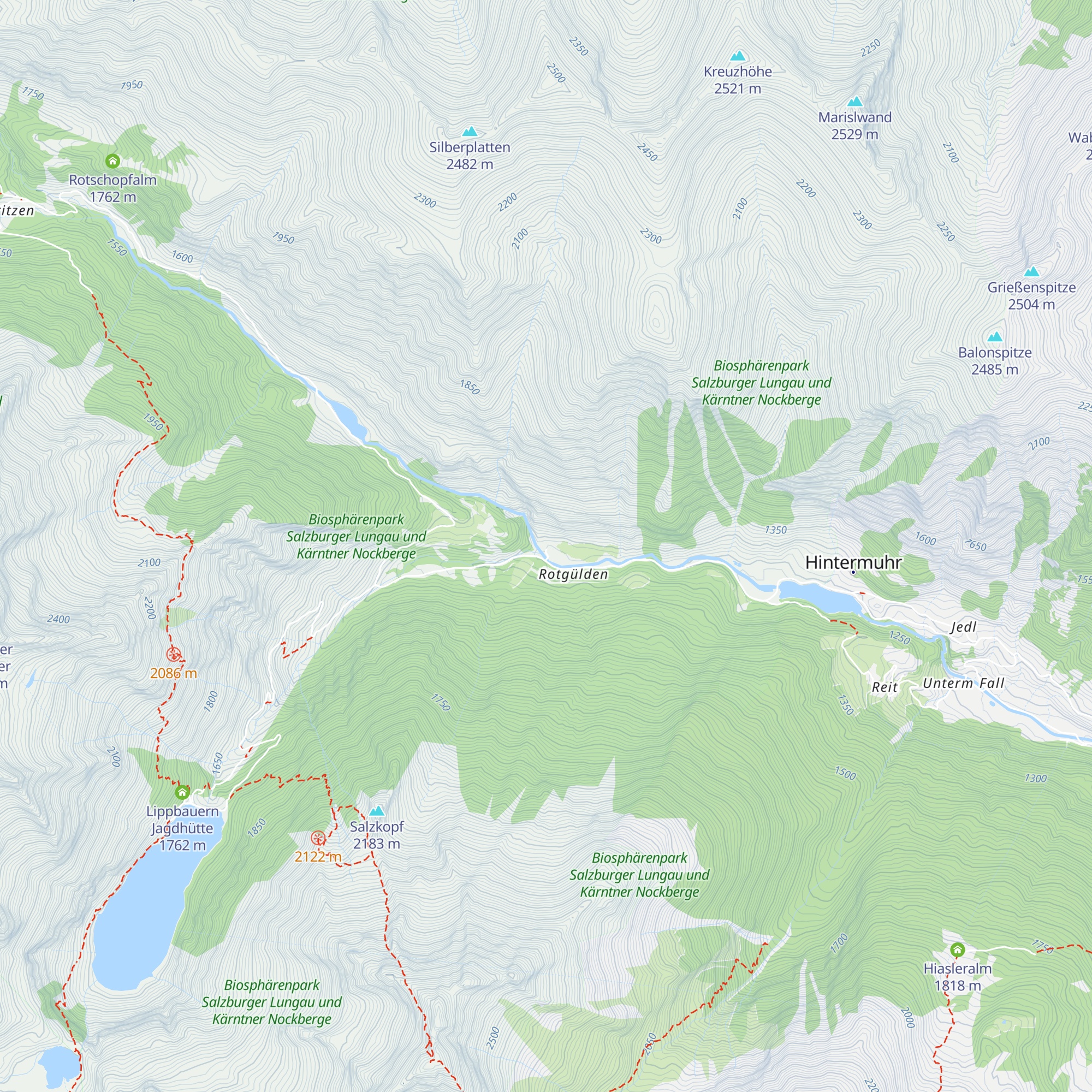 Blasnerhof map