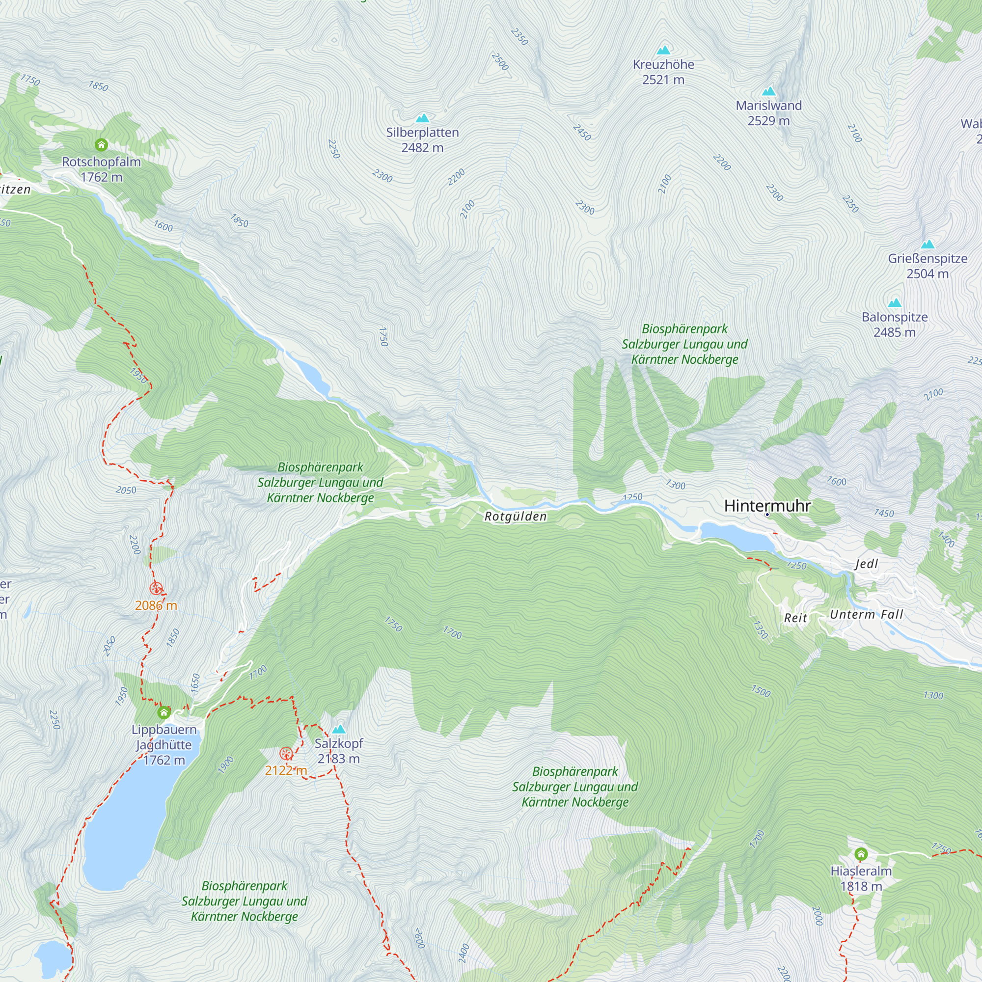 Blasnerhof map