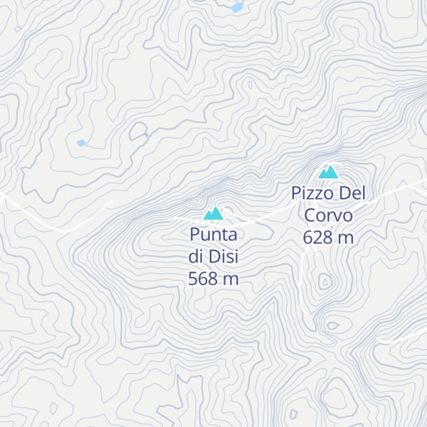 Map of Punta di Disi