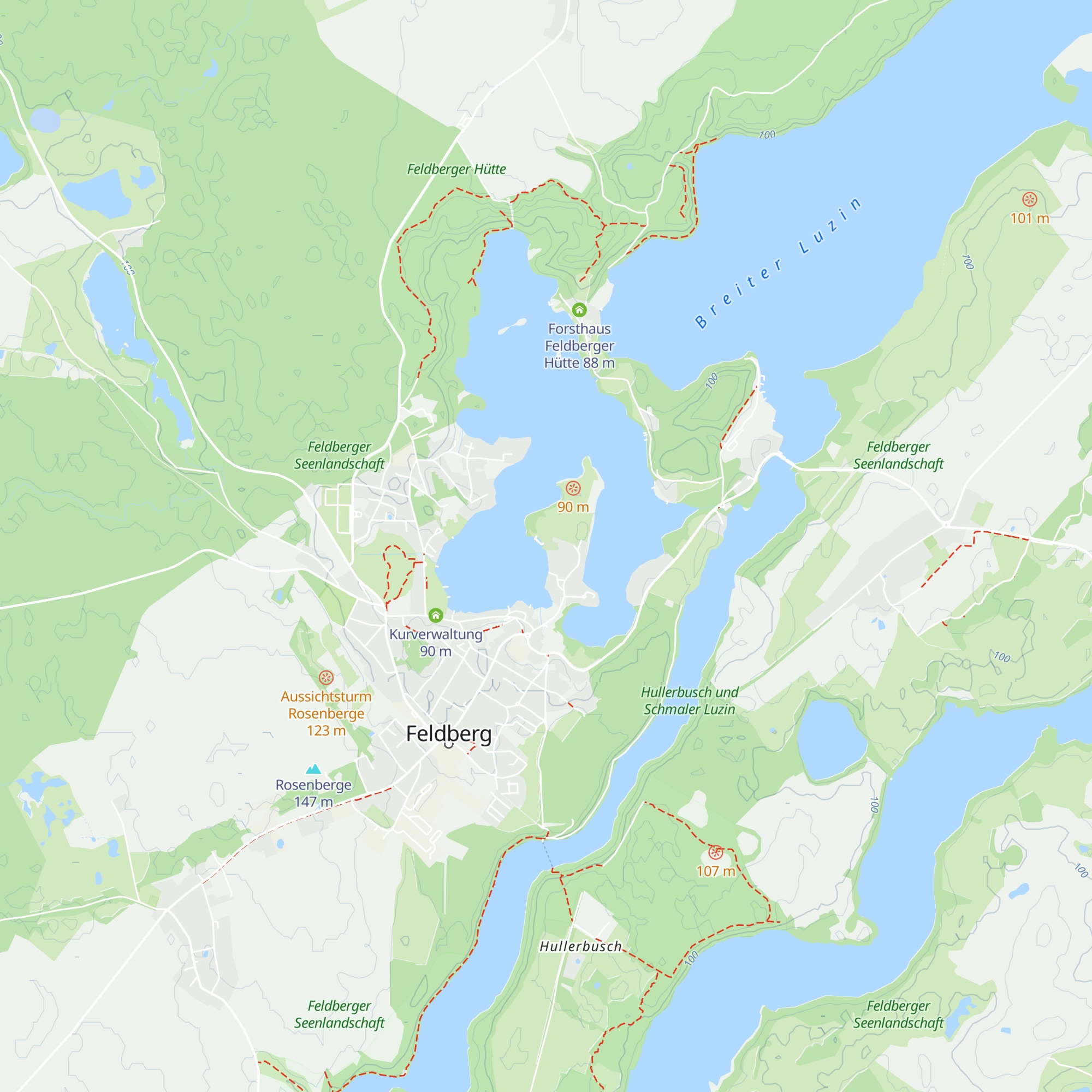Fischerhütte map
