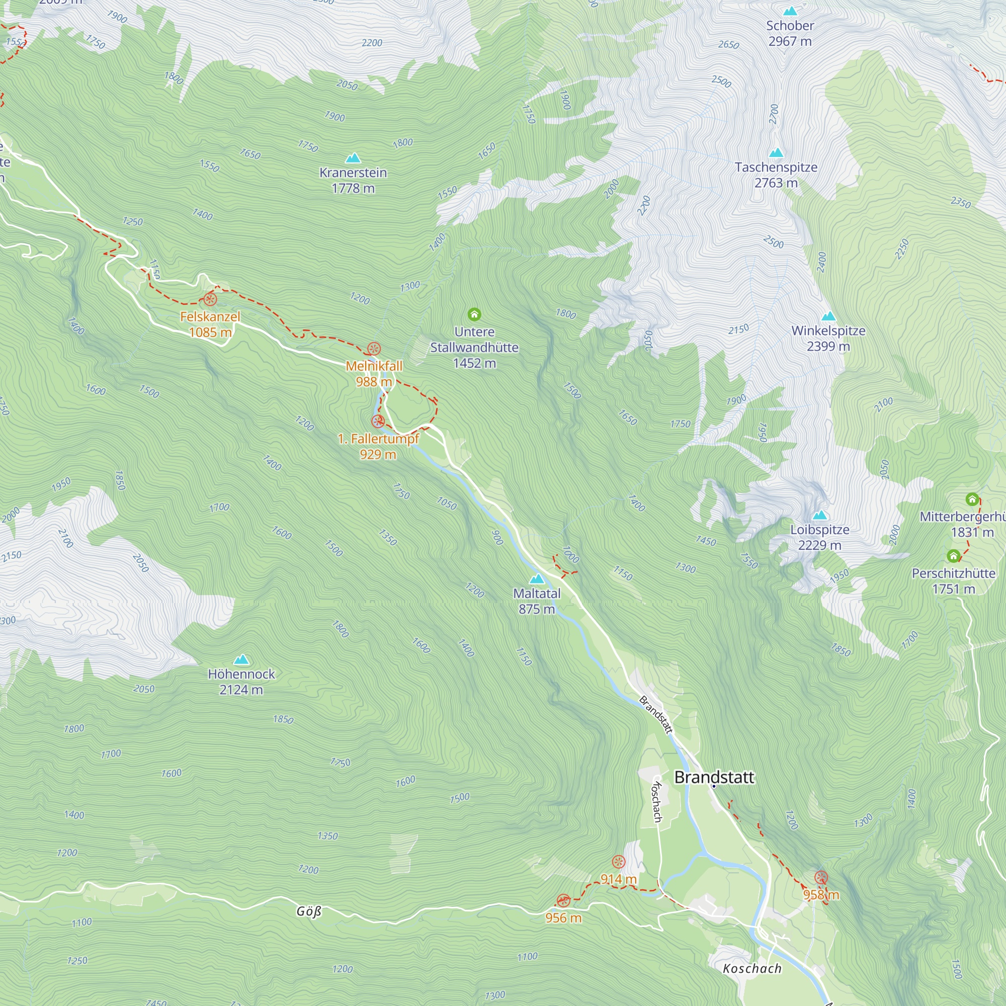 Pirker´s Natur & Bio Familienhotel map