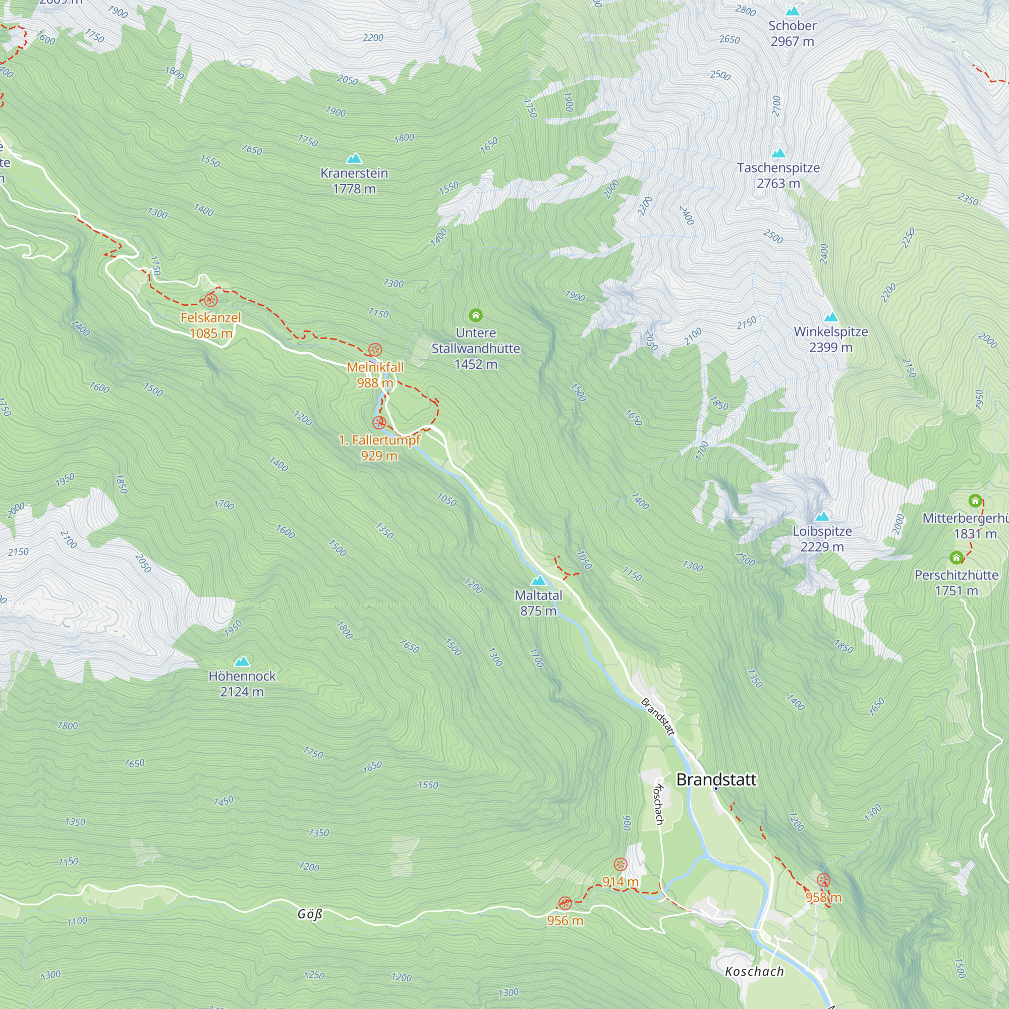 Pirker´s Natur & Bio Familienhotel map