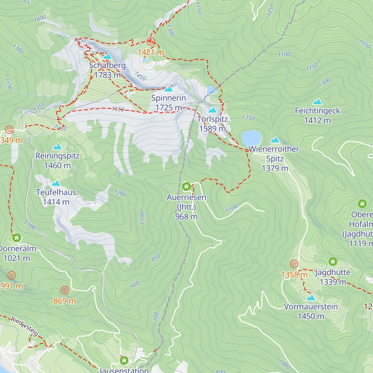 Auerriesen (Jhtt.) map