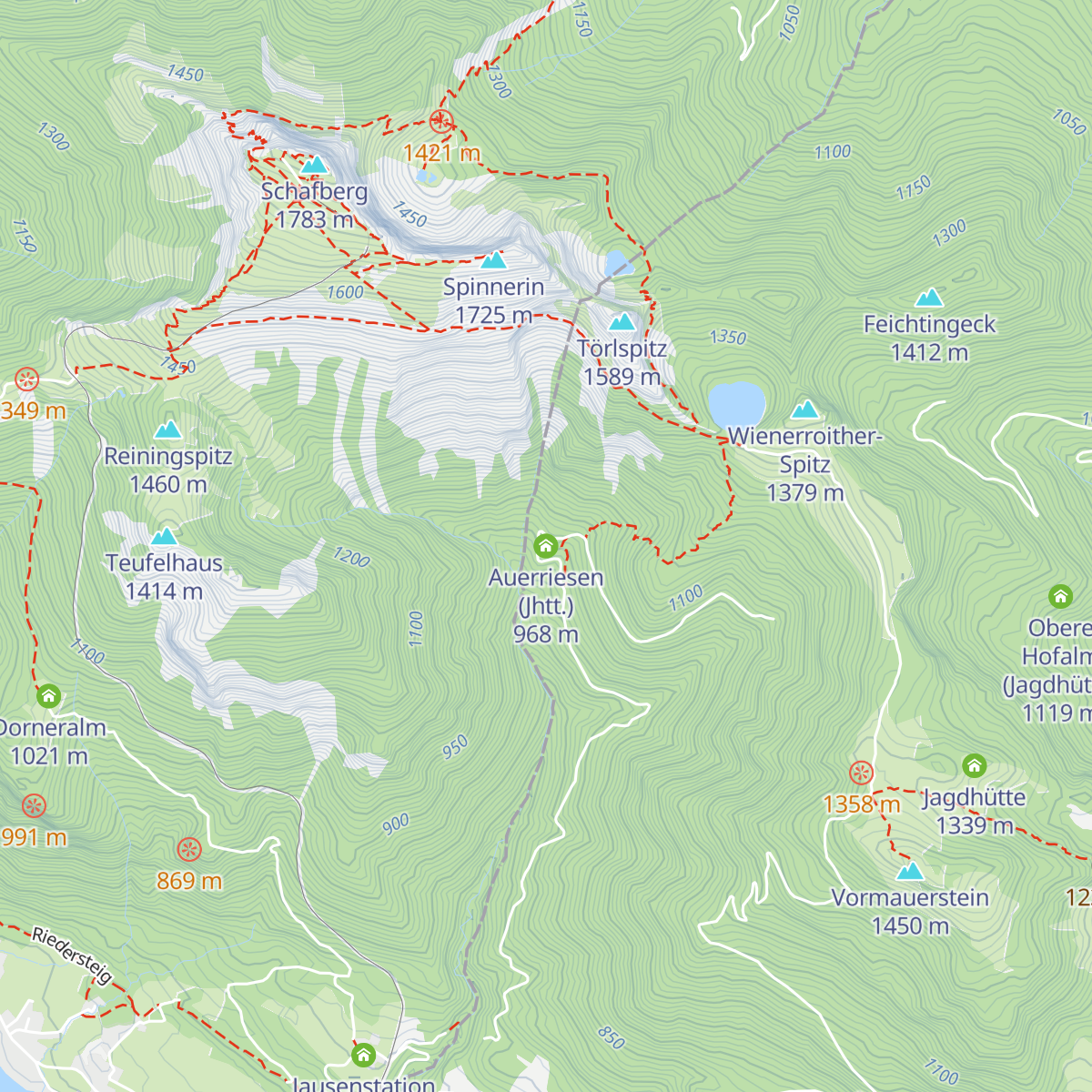 Auerriesen (Jhtt.) map