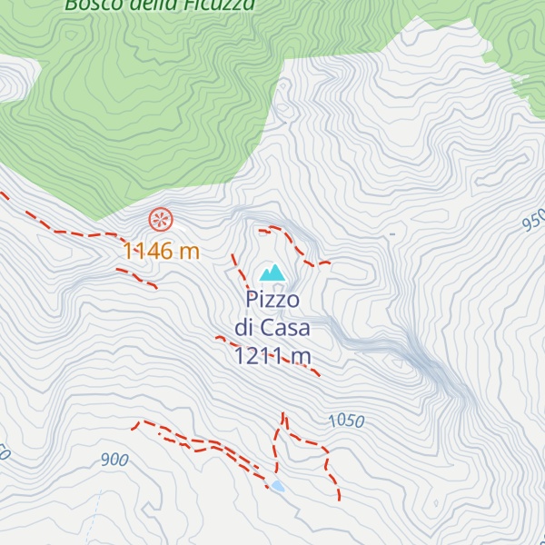 Map of Pizzo di Casa