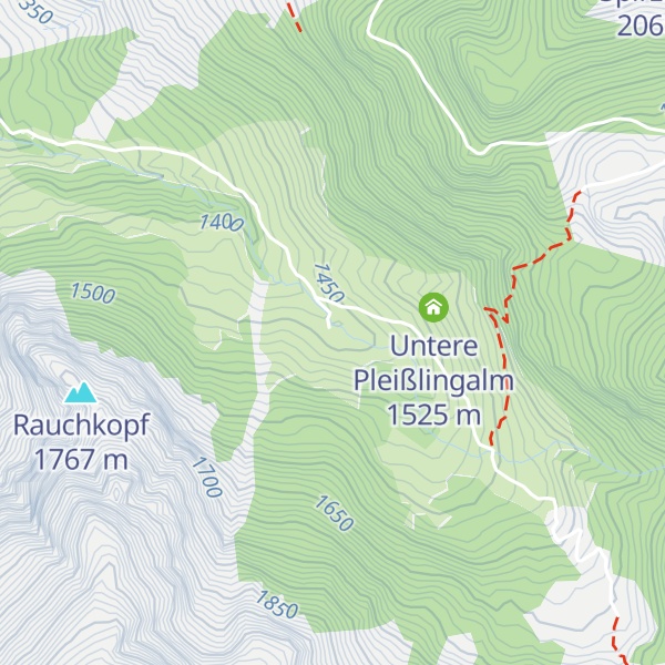Map of Nöglhofhütte