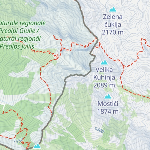 Map of Baba piccola
