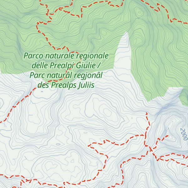 Map of Bivacco speleologico "Davanzo - Vianello - Picciola"