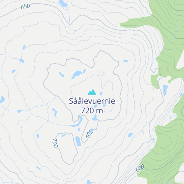 Map of Såålevuernie