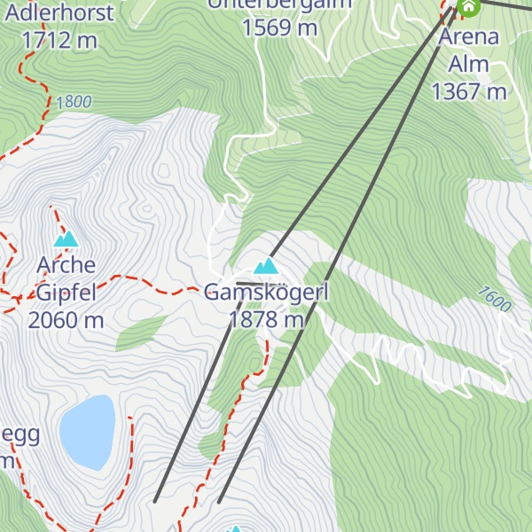 Map of Gamskögerl
