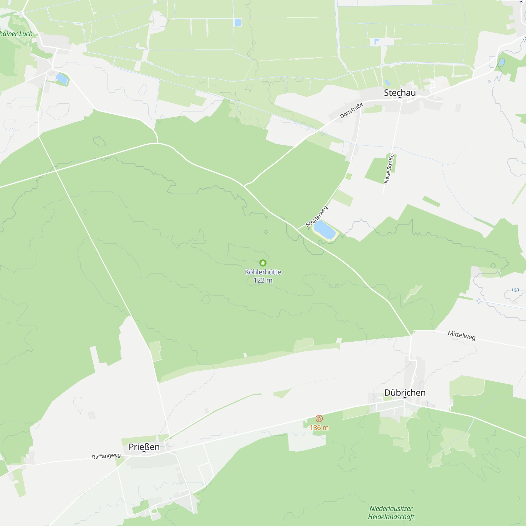Köhlerhütte map