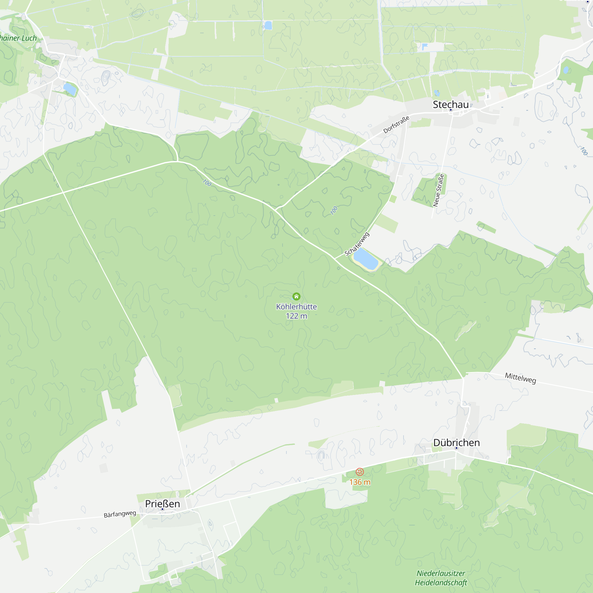Köhlerhütte map