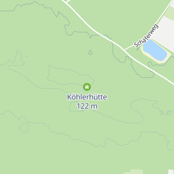 Map of Köhlerhütte