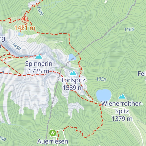 Map of Törlspitz