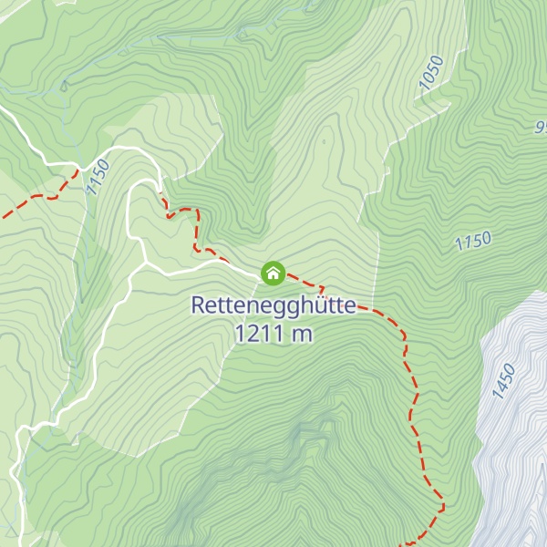 Map of Rettenegghütte