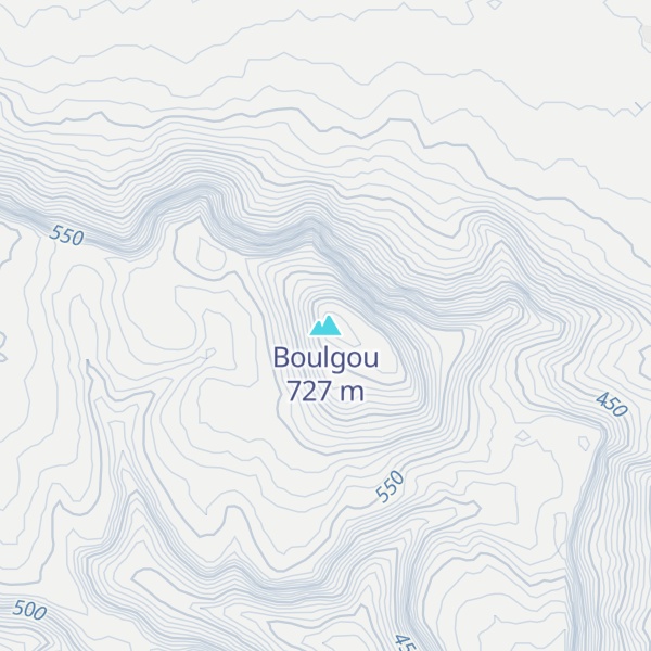 Map of Boulgou