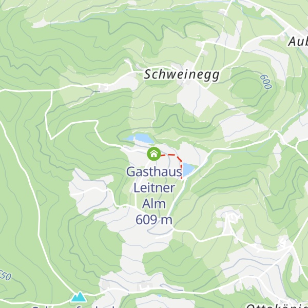 Map of Gasthaus Leitner Alm