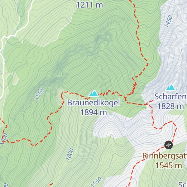 Map of Braunedlkogel