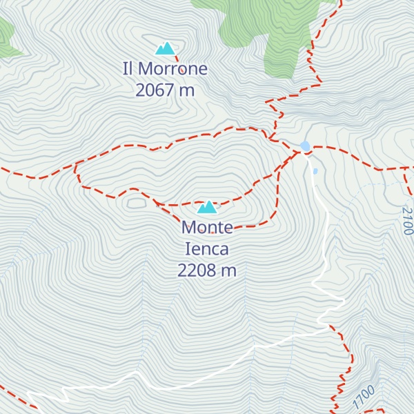 Map of Monte Ienca
