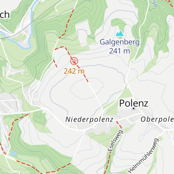Map of Polenzer Linden