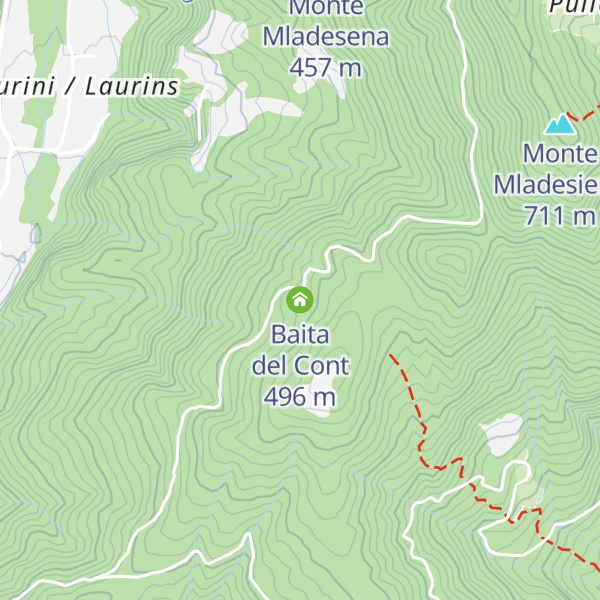 Map of Baita del Cont