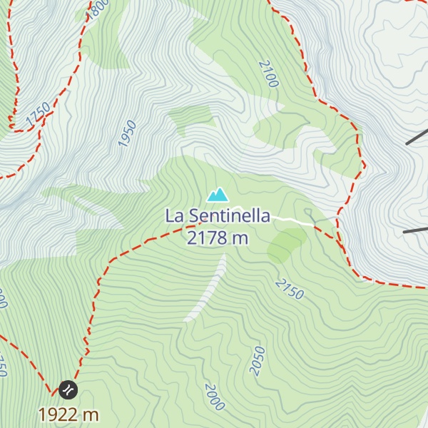 Map of Rifugio Panei Magrini