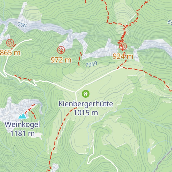 Map of Buchberghütte