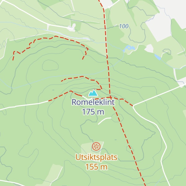 Map of Romeleklint