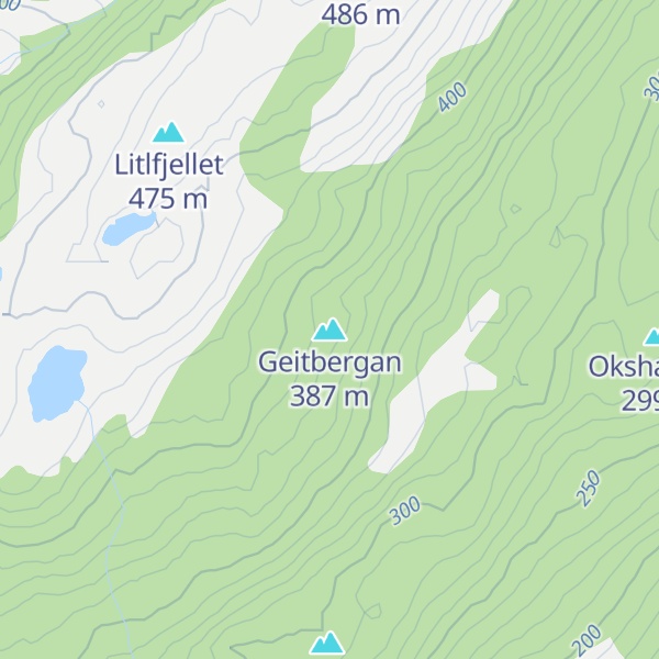 Map of Geitbergan